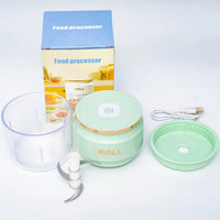 In the box: chopper, bowl, blade and USB charging cable